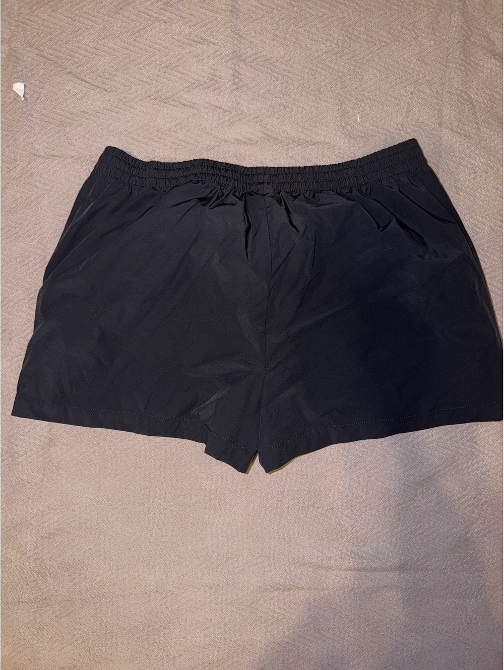 Nike Skims Women's Black Woven Nylon Swim Shorts Size 6L with 5-Inch Inseam, New